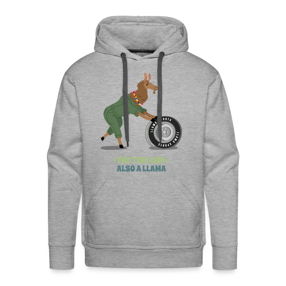 THE TIRE GUY Premium Hoodie - heather grey