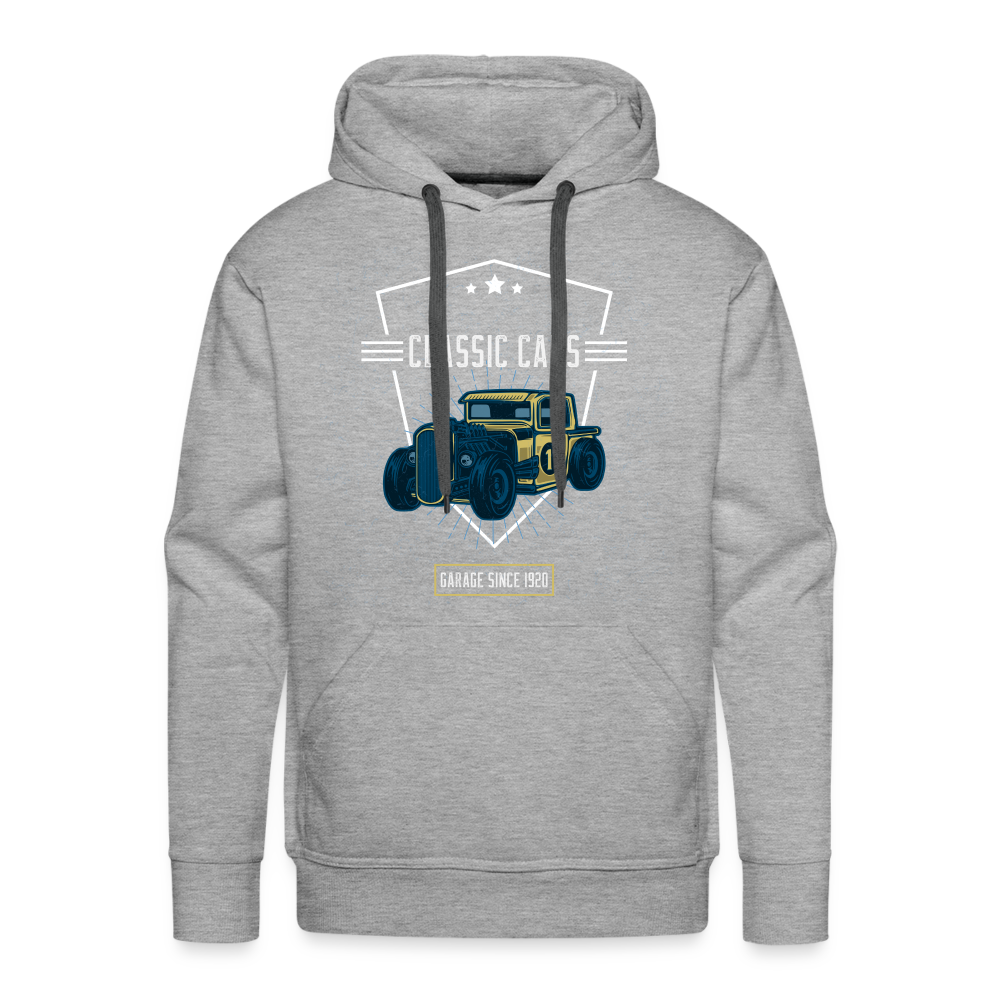 CLASSIC CARS Premium Hoodie - heather grey