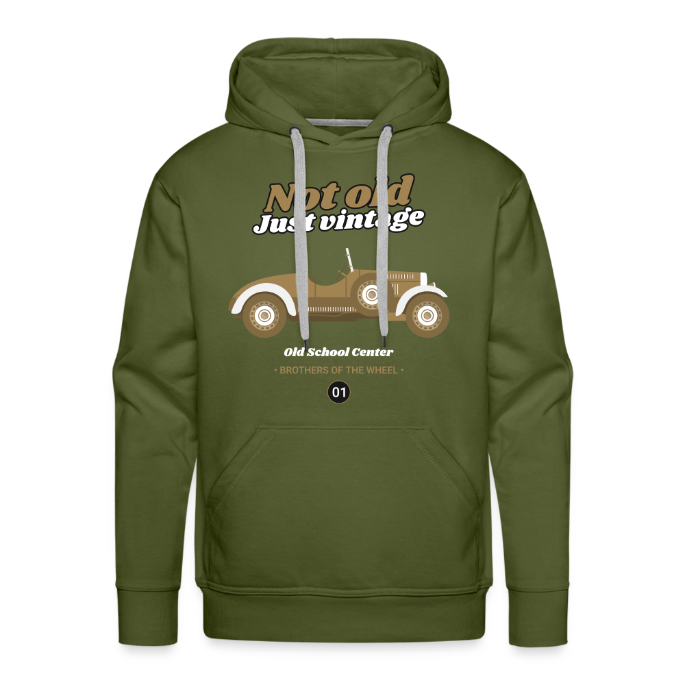 NOT OLD Premium Hoodie - olive green