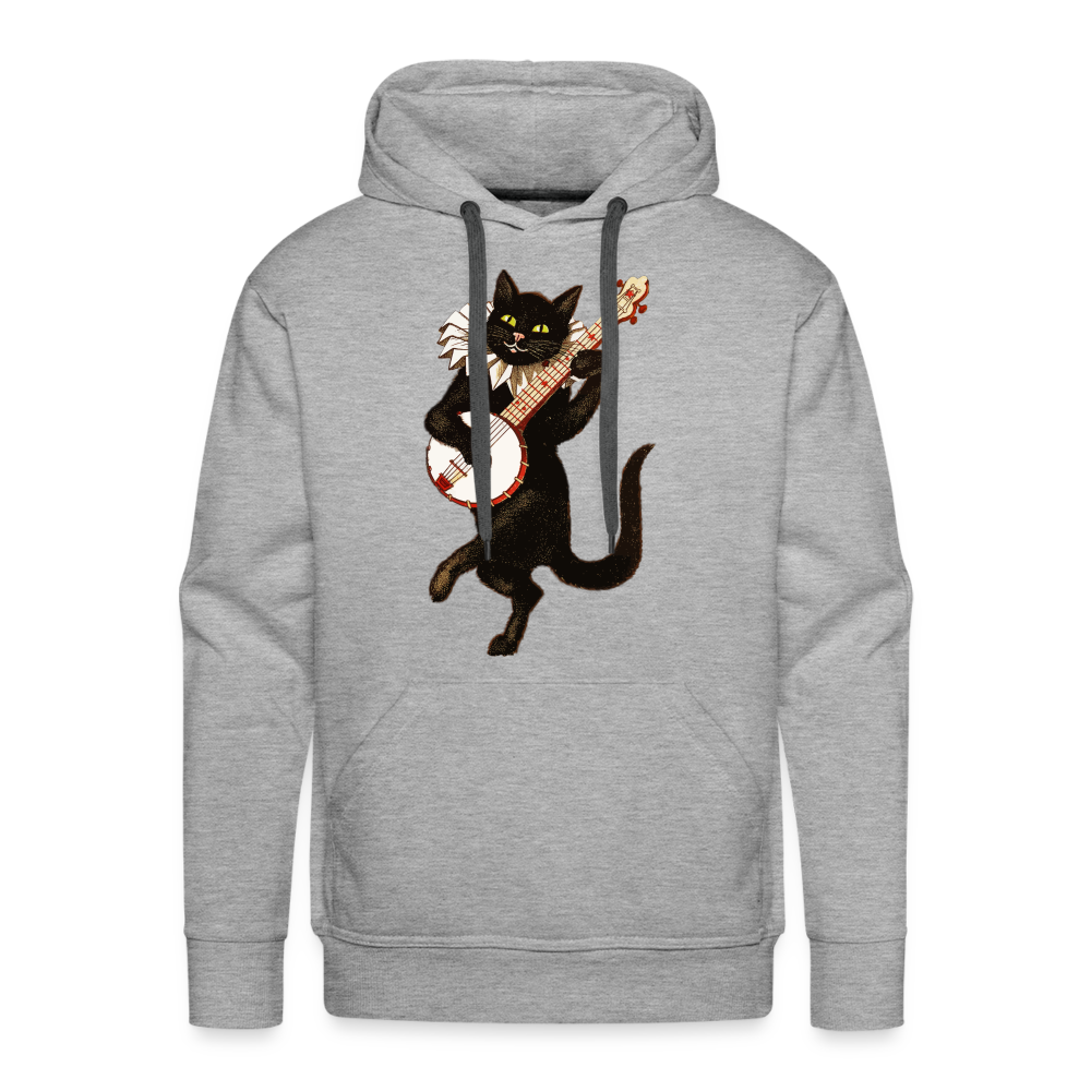 CAT Premium Hoodie - heather grey