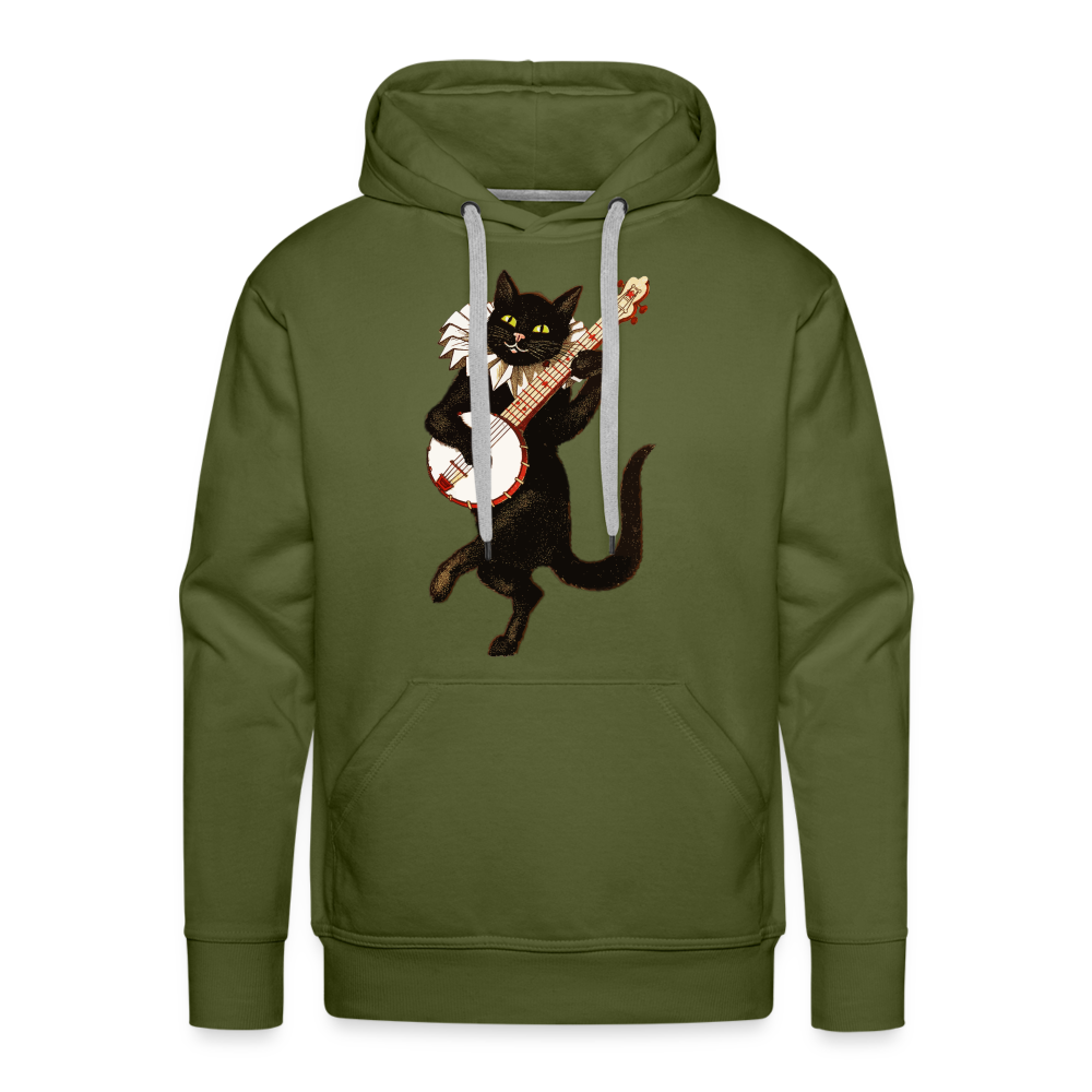 CAT Premium Hoodie - olive green