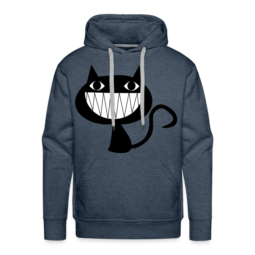 CAT Premium Hoodie - heather denim