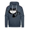 CAT Premium Hoodie - heather denim