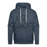 CAT Premium Hoodie - heather denim