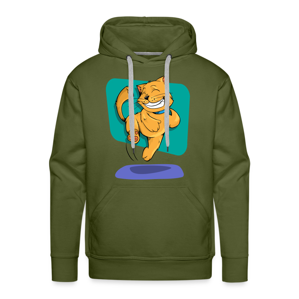 CAT Premium Hoodie - olive green