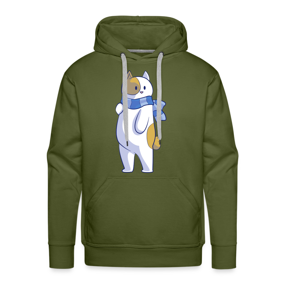 CAT Premium Hoodie - olive green