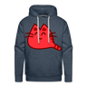 CAT Premium Hoodie - heather denim