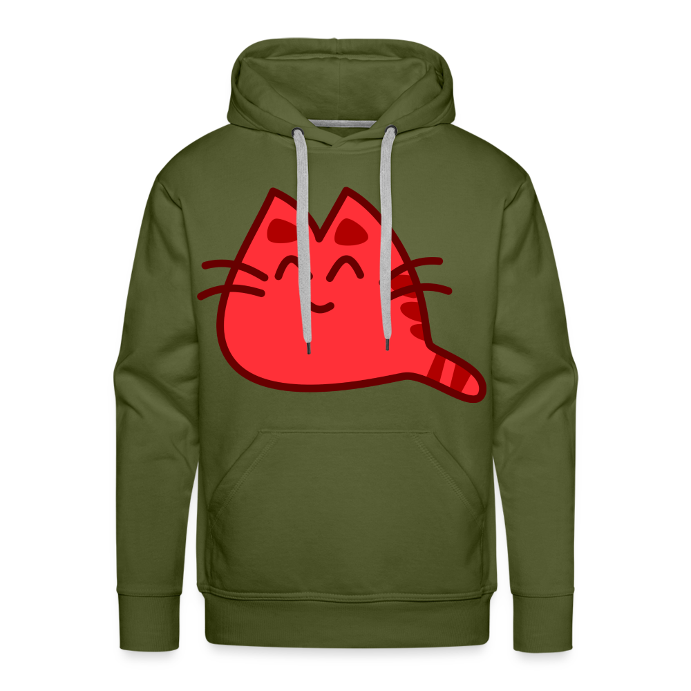 CAT Premium Hoodie - olive green