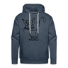 CAT Premium Hoodie - heather denim