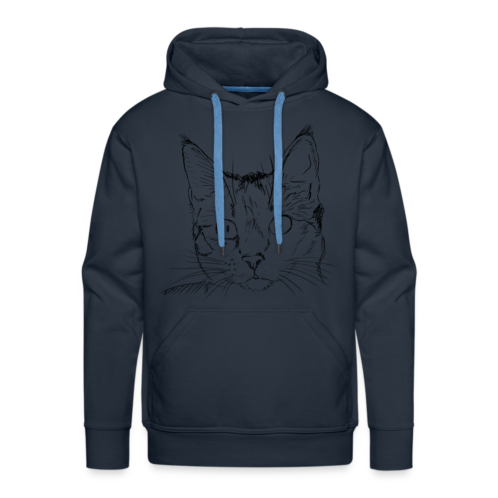 CAT Premium Hoodie - navy