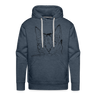 CAT Premium Hoodie - heather denim