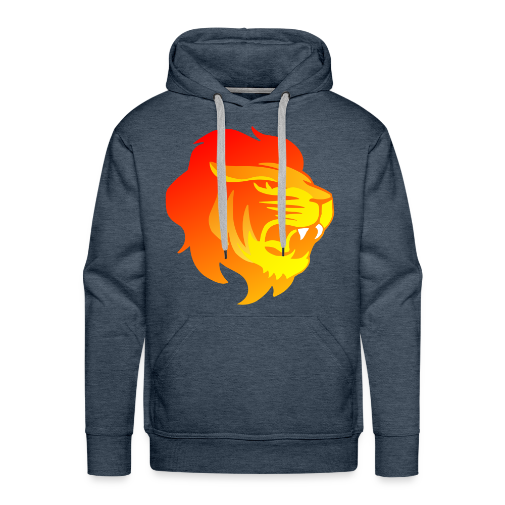 CAT Premium Hoodie - heather denim