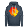 CAT Premium Hoodie - heather denim