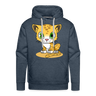 CAT Premium Hoodie - heather denim