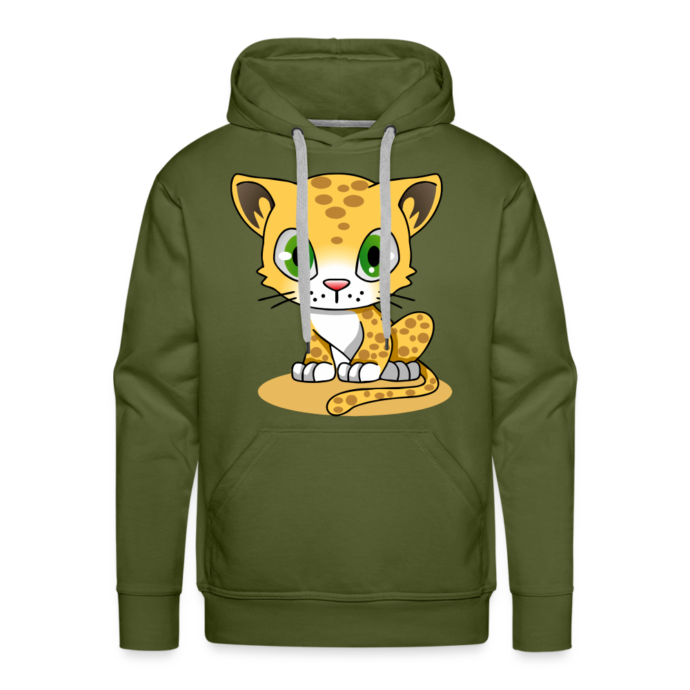 CAT Premium Hoodie - olive green