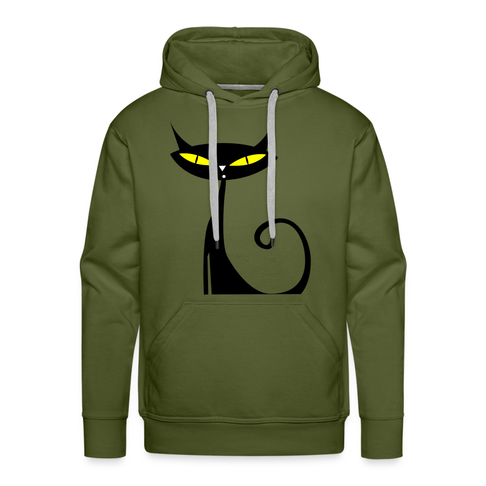 CAT Premium Hoodie - olive green