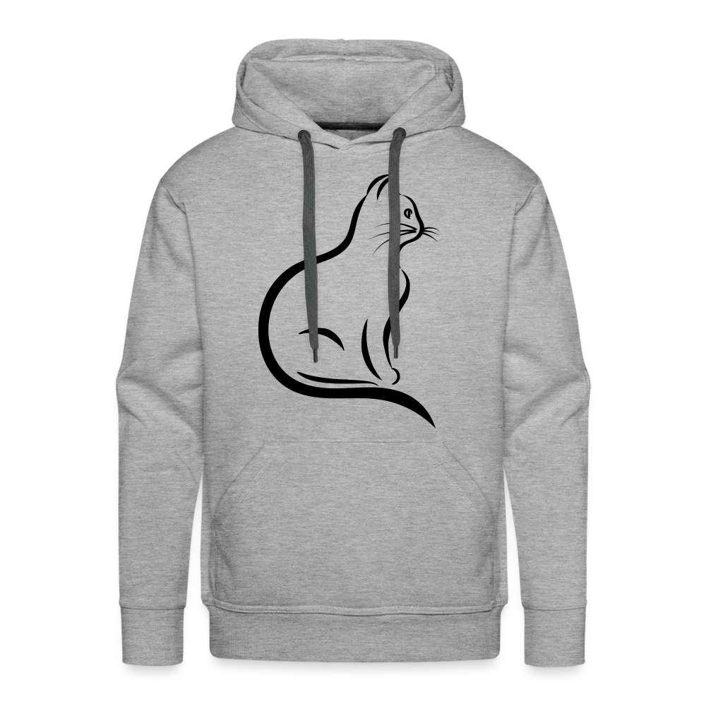 CAT Premium Hoodie - heather grey