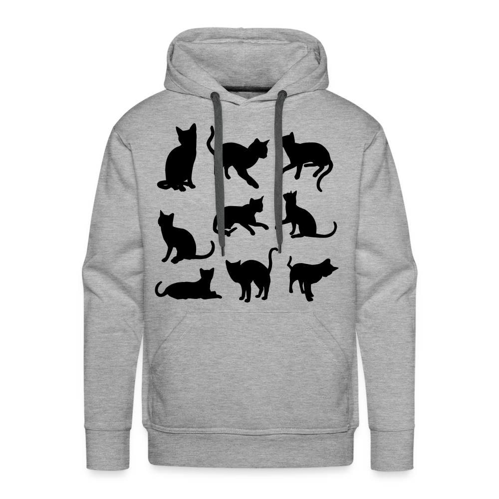 CAT Premium Hoodie - heather grey