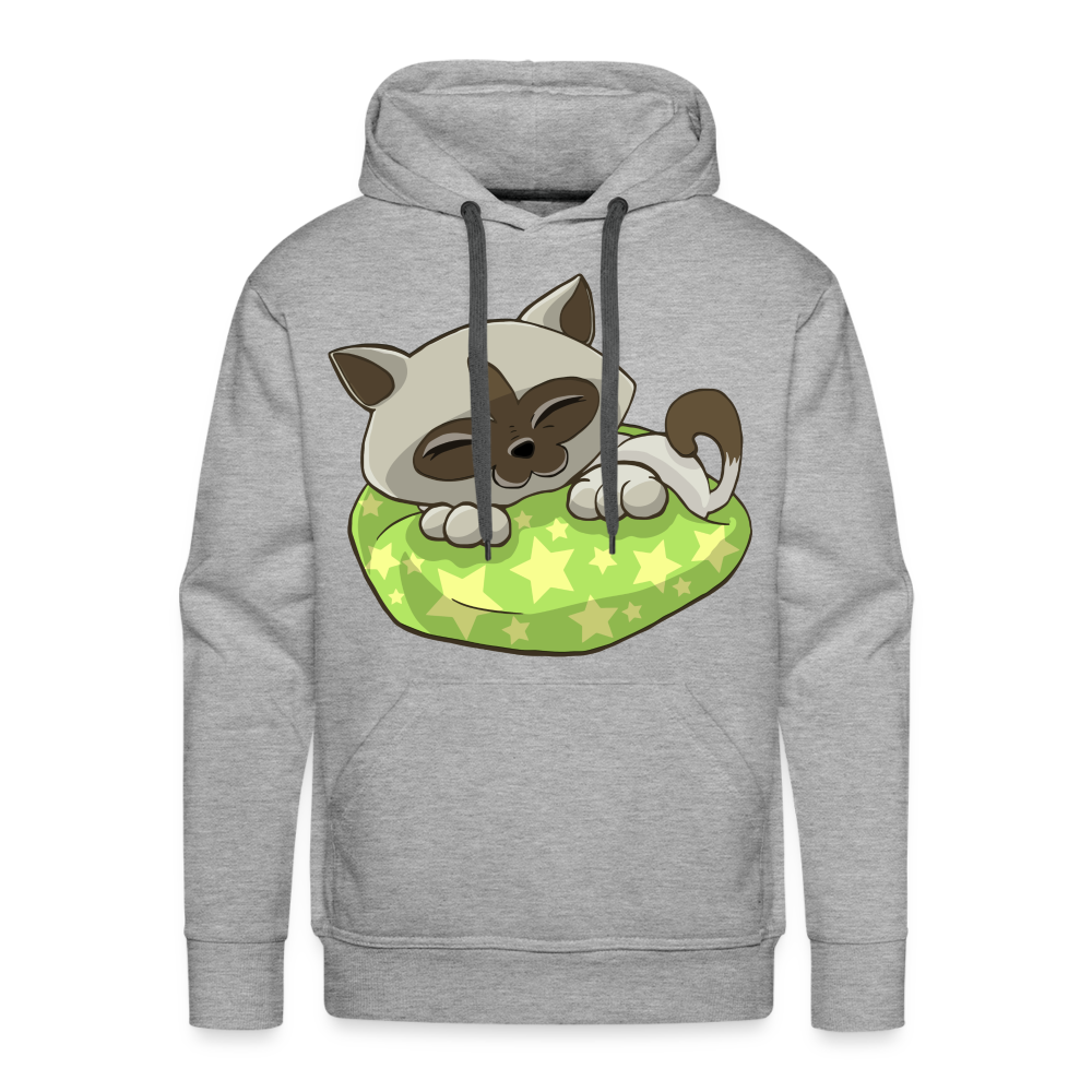 CAT Premium Hoodie - heather grey