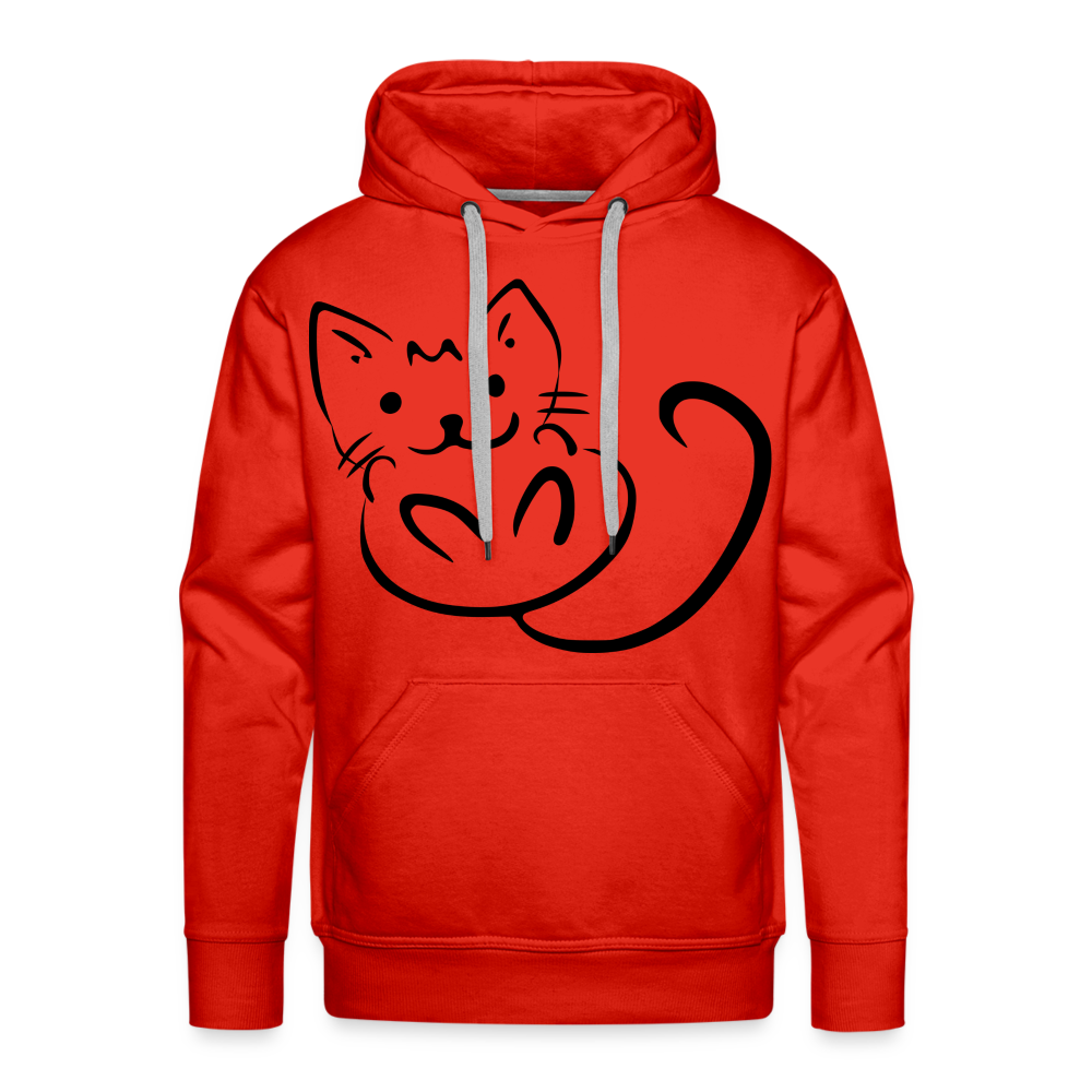 CAT Premium Hoodie - red