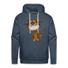 CAT Premium Hoodie - heather denim