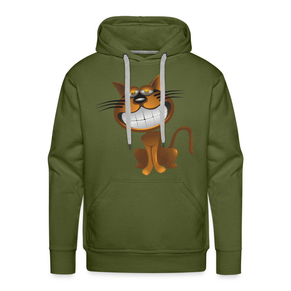 CAT Premium Hoodie - olive green