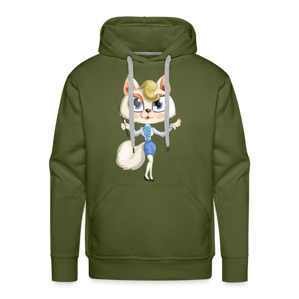 CAT Premium Hoodie - olive green