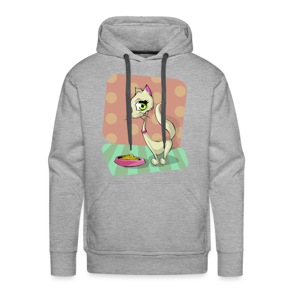 CAT Premium Hoodie - heather grey