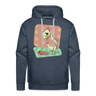 CAT Premium Hoodie - heather denim