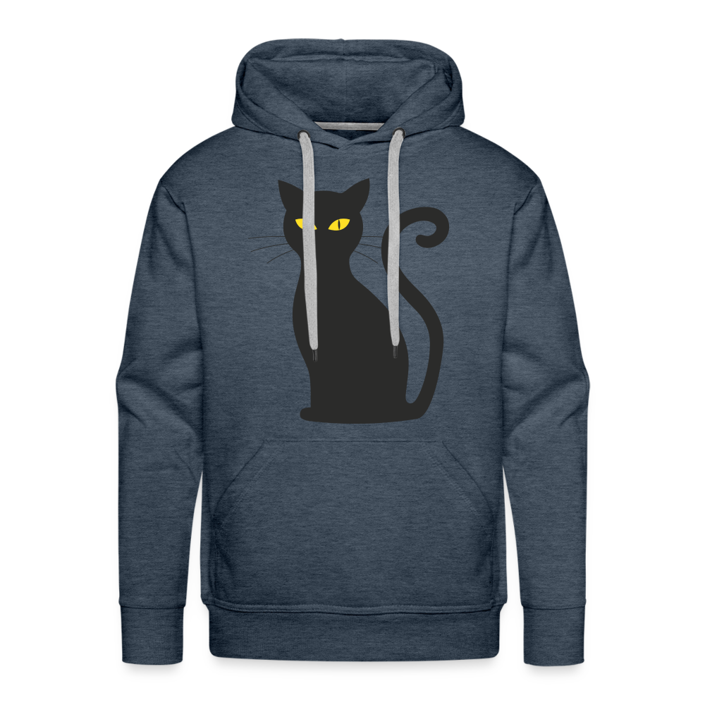 CAT Premium Hoodie - heather denim