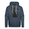 CAT Premium Hoodie - heather denim