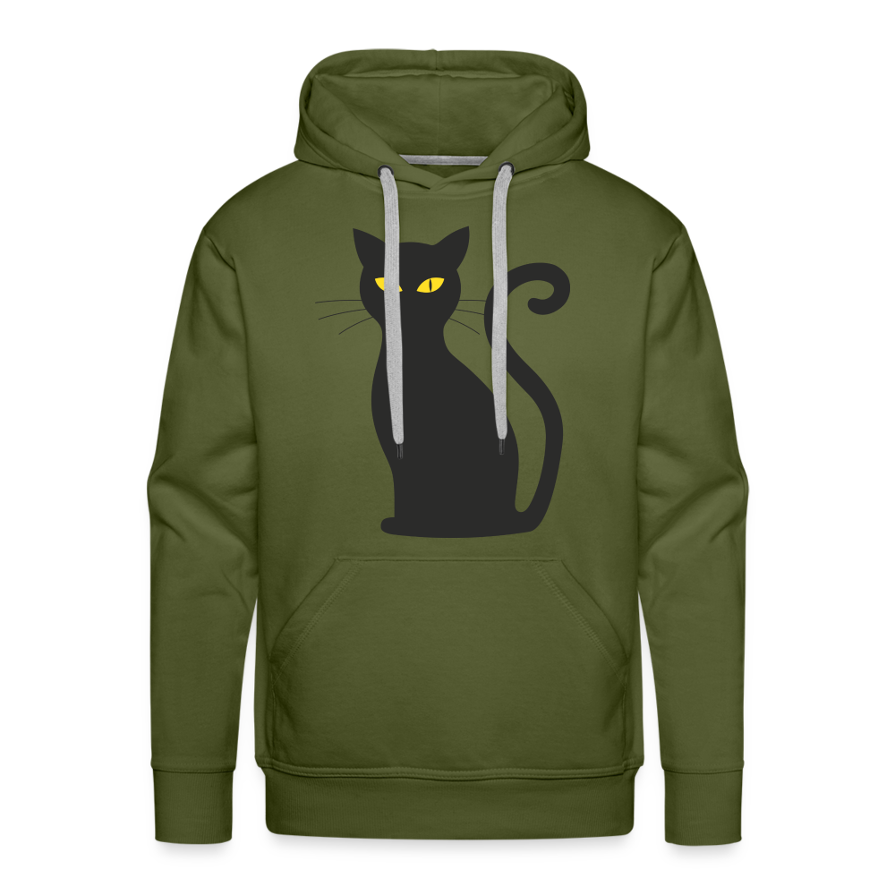 CAT Premium Hoodie - olive green