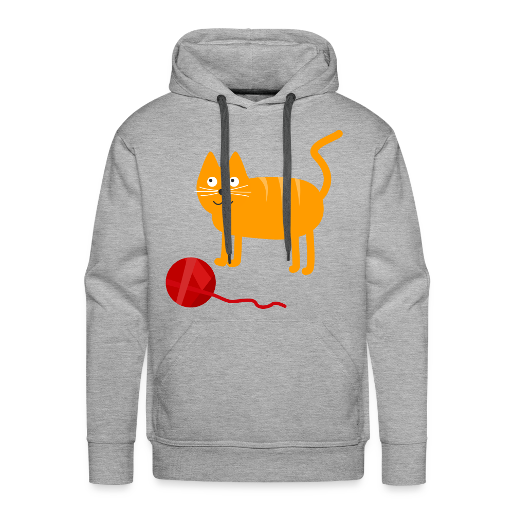 CAT Premium Hoodie - heather grey