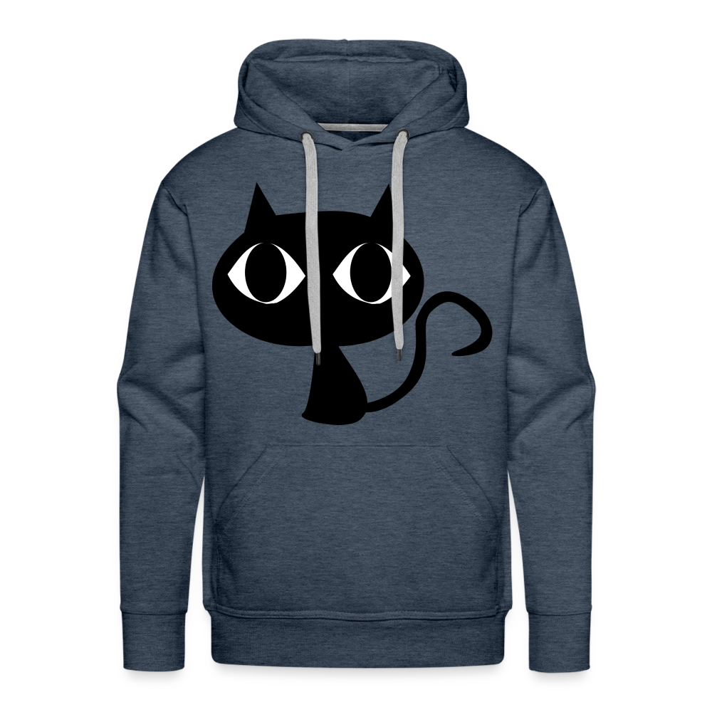 CAT Premium Hoodie - heather denim