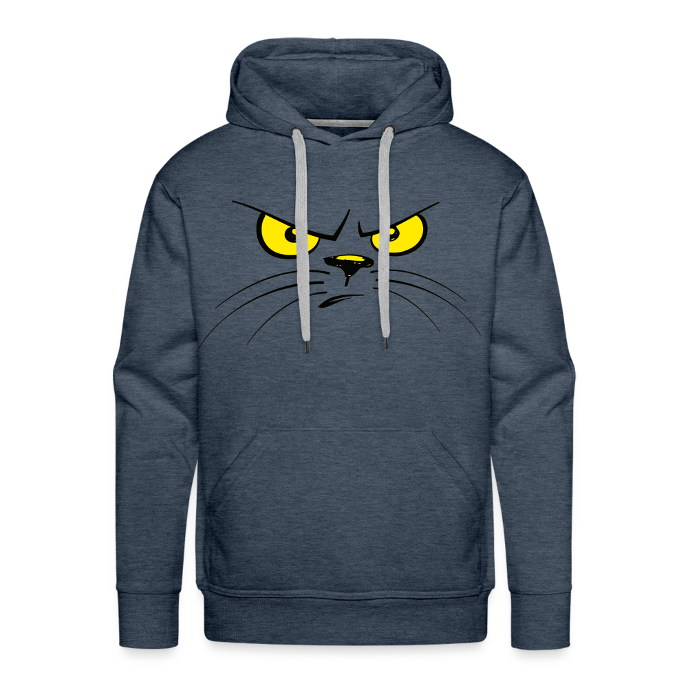 CAT Premium Hoodie - heather denim