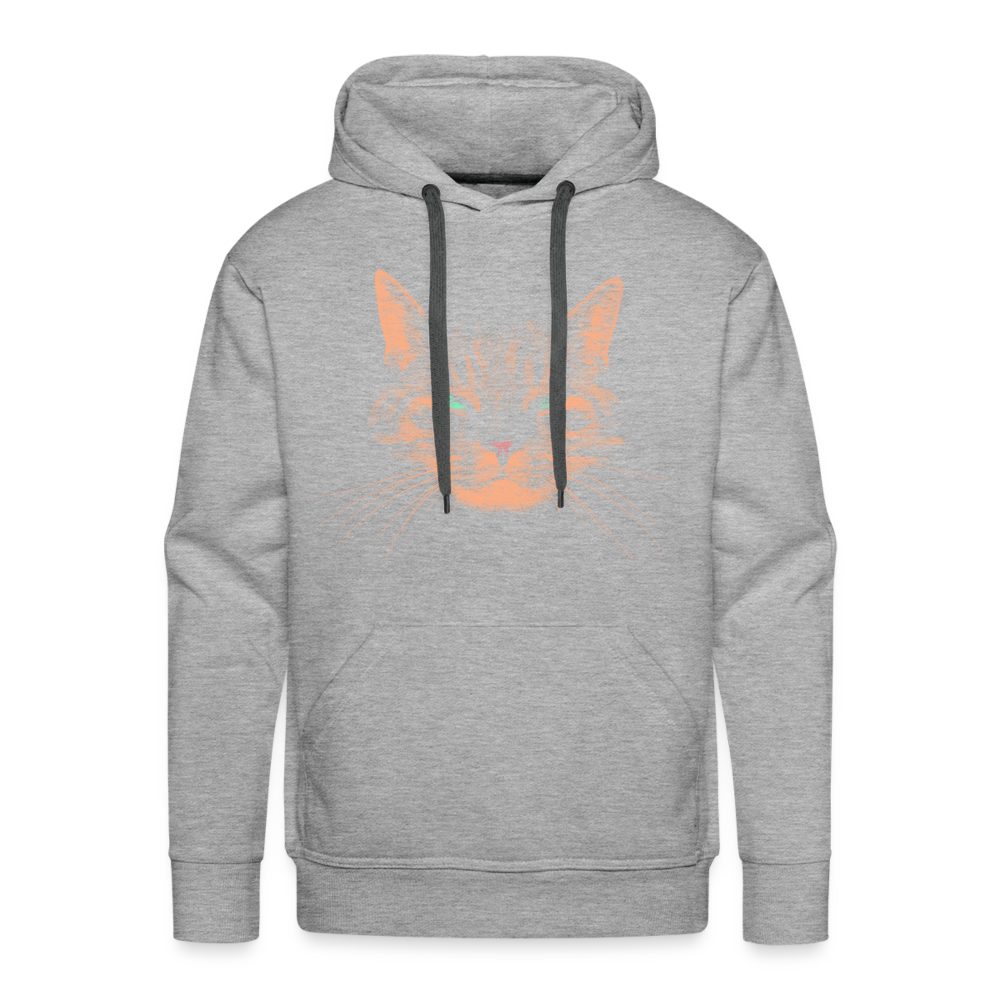 CAT Premium Hoodie - heather grey