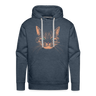 CAT Premium Hoodie - heather denim