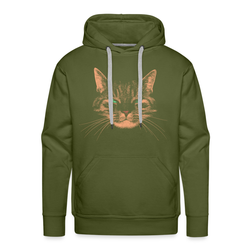 CAT Premium Hoodie - olive green