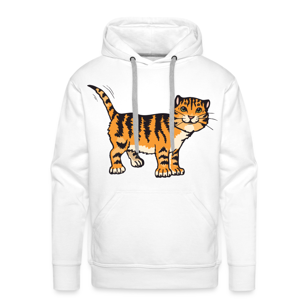 CAT Premium Hoodie - white