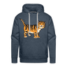 CAT Premium Hoodie - heather denim