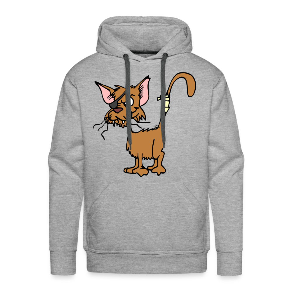 CAT Premium Hoodie - heather grey