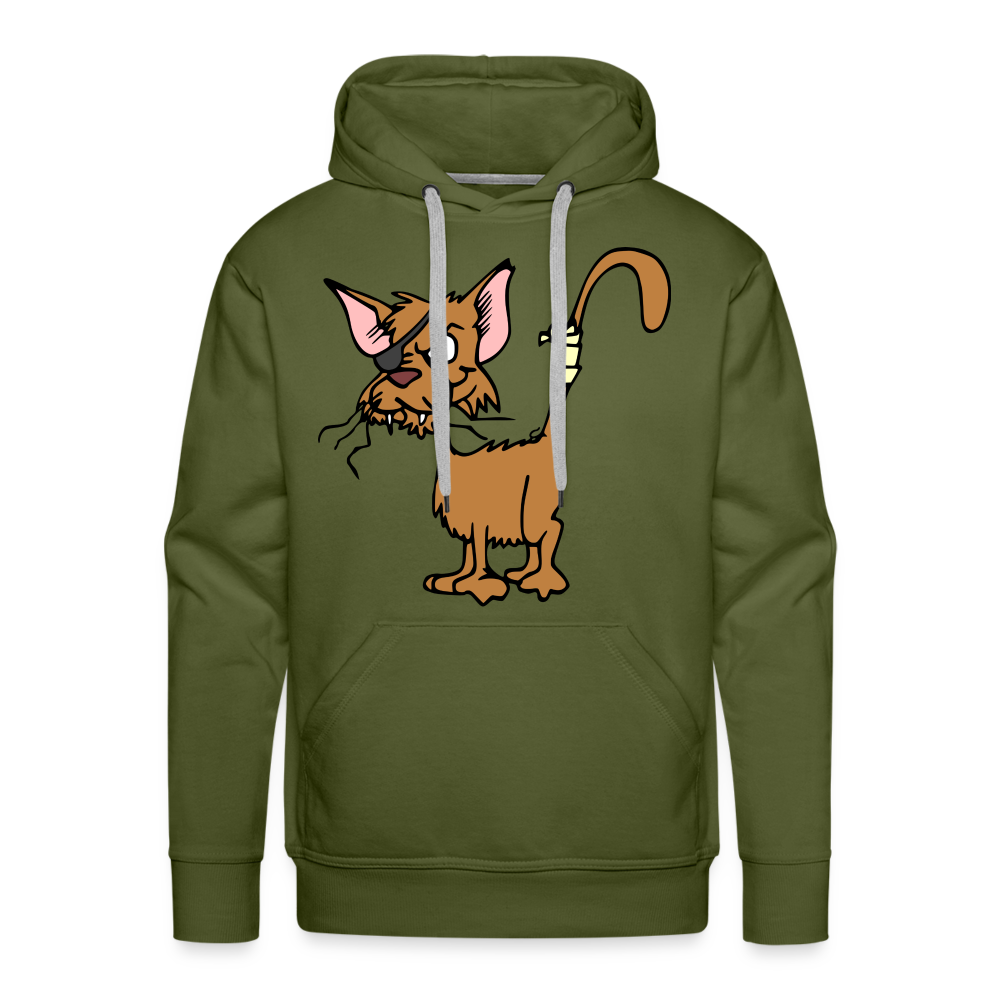 CAT Premium Hoodie - olive green