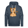 CAT Premium Hoodie - heather denim