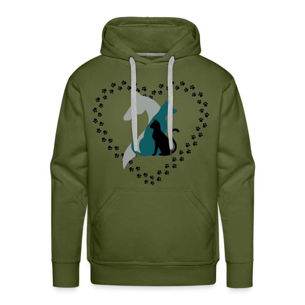 DOG Premium Hoodie - olive green