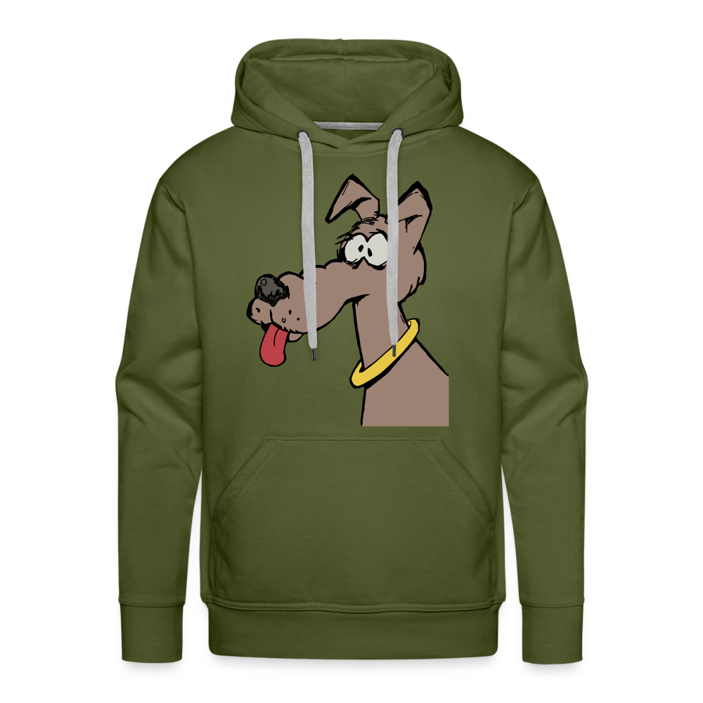 DOG Premium Hoodie - olive green