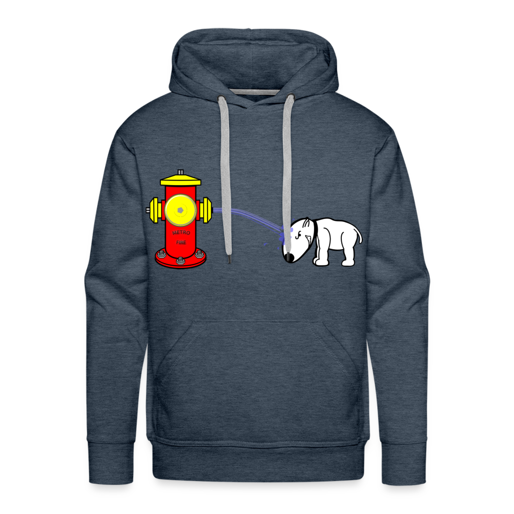 DOG Premium Hoodie - heather denim