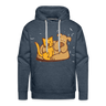 DOG Premium Hoodie - heather denim