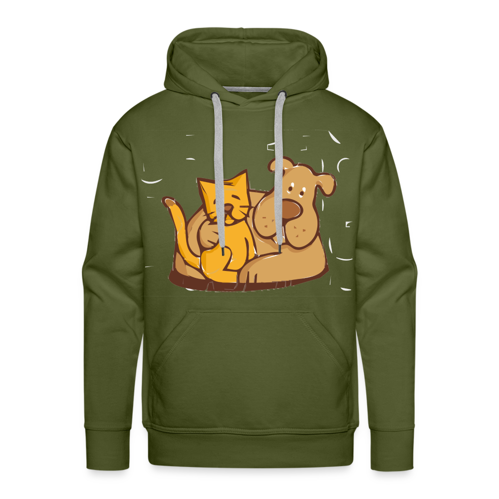 DOG Premium Hoodie - olive green