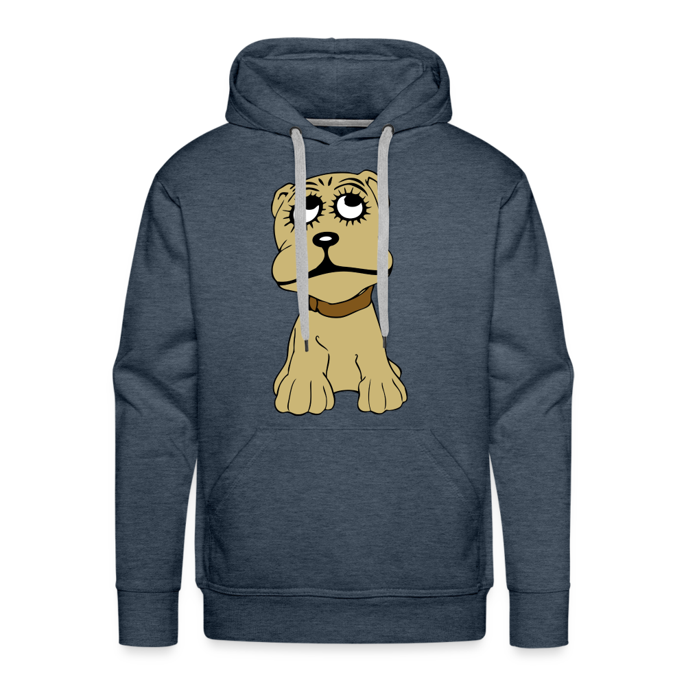 DOG Premium Hoodie - heather denim