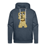 DOG Premium Hoodie - heather denim